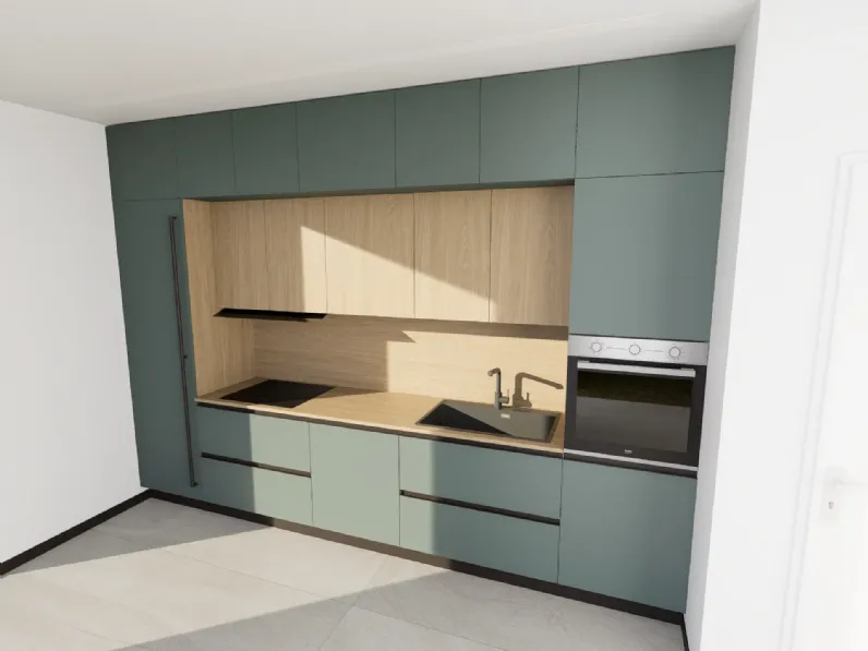 Cucina lineare moderna altri colori Arredo3 Cucina kali composizione 5 a soli 6900 Euro