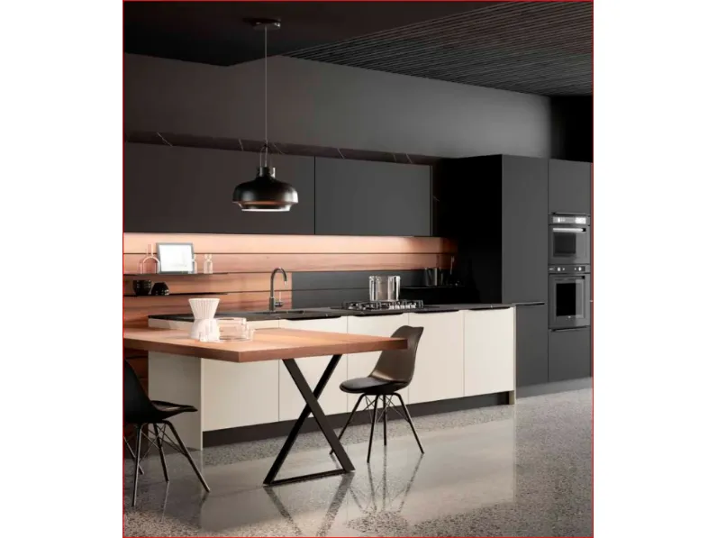 Cucina a PREZZI OUTLET in laminato opaco Arredo3 -40%