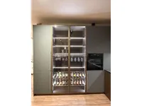 Cucina green ad angolo Stosa con uno sconto imperdibile