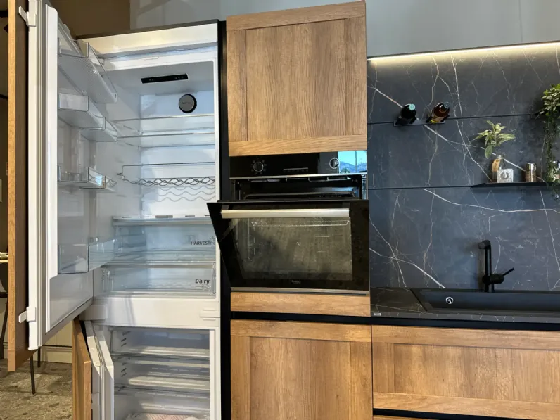 Cucina con penisola moderna altri colori Scavolini Evolution a soli 10900 Euro