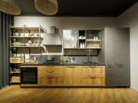 Cucina altri colori industriale lineare Scavolini Sax evolution a soli 8800