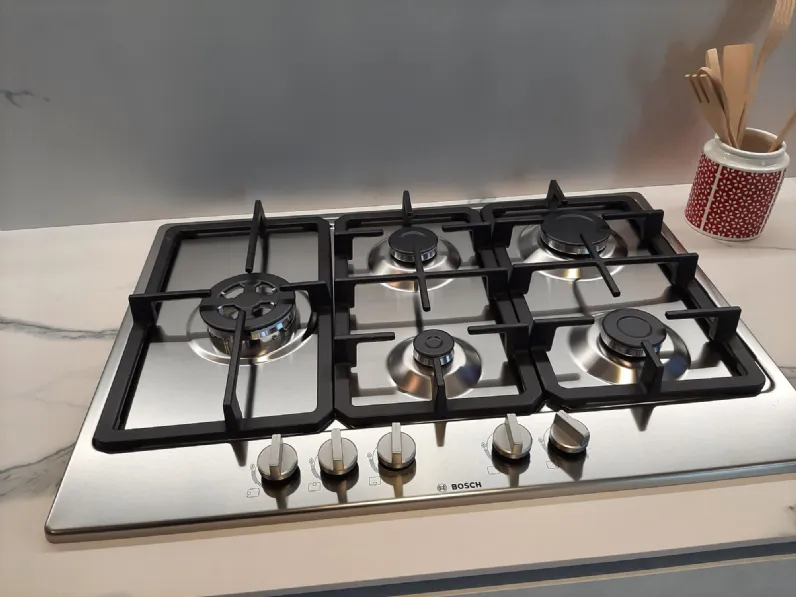 Cucina grigia moderna lineare Domino Prima cucine a soli 8780 Euro