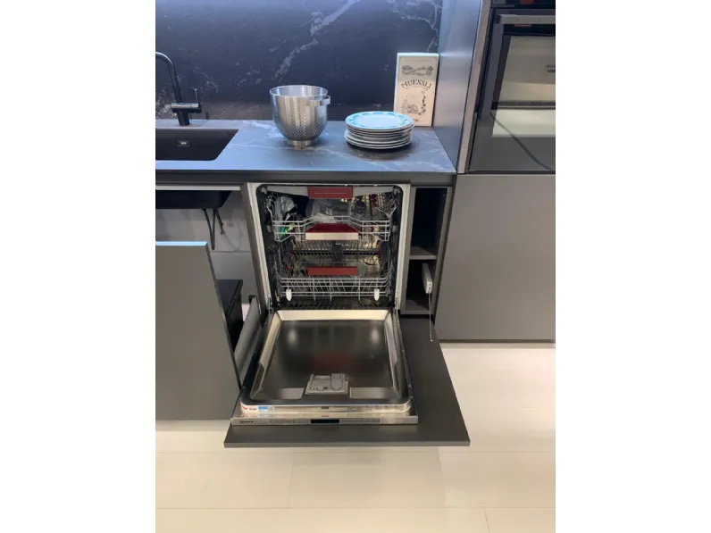 Cucina antracite moderna lineare Libra Scavolini a soli 13900€