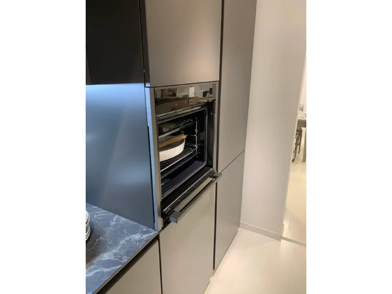 Cucina antracite moderna lineare Libra Scavolini a soli 13900€