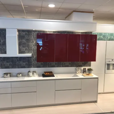 Cucina bianca moderna lineare Loft / al 32 Arrex a soli 10394 Euro