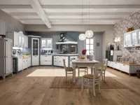 CUCINA ad angolo Arrex Shabby chic SCONTATA 68%