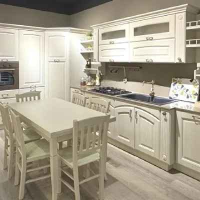 Cucina ad angolo classica grigia Mobilturi Olimpia a soli 15600 Euro