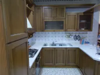 Cucina Cucina classica noce Mobilegno ad angolo scontata 76%