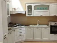 Cucina country ad angolo Emma Arredo3 a prezzo ribassato