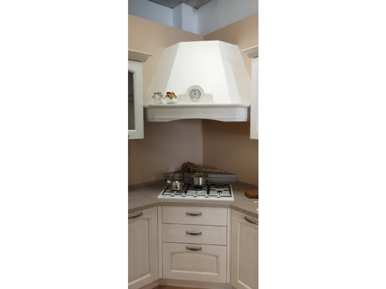 Cucina country ad angolo Emma Arredo3 a prezzo ribassato