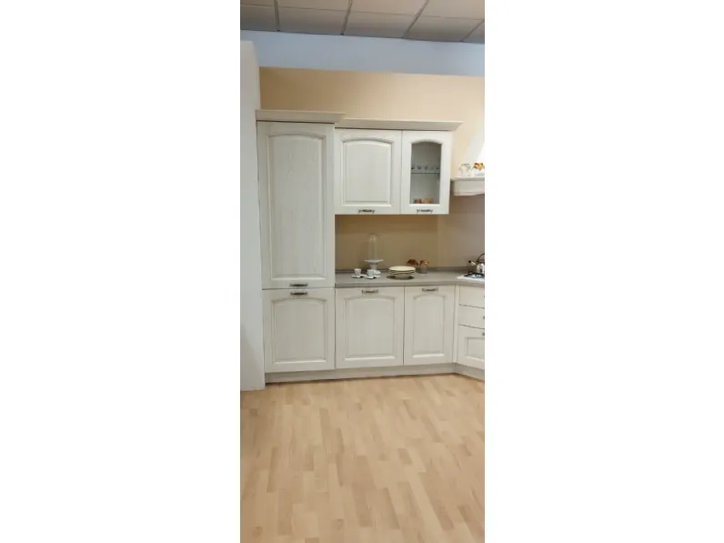 Cucina country ad angolo Emma Arredo3 a prezzo ribassato