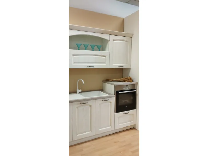 Cucina country ad angolo Emma Arredo3 a prezzo ribassato