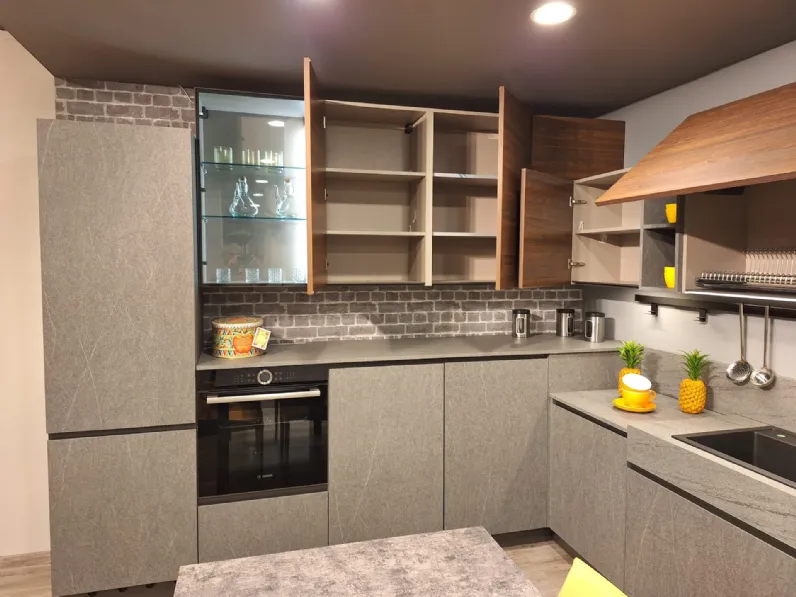 Cucina a PREZZI OUTLET in hpl Zecchinon -63%