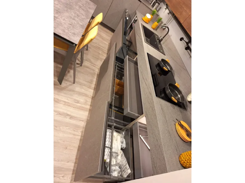 Cucina a PREZZI OUTLET in hpl Zecchinon -63%