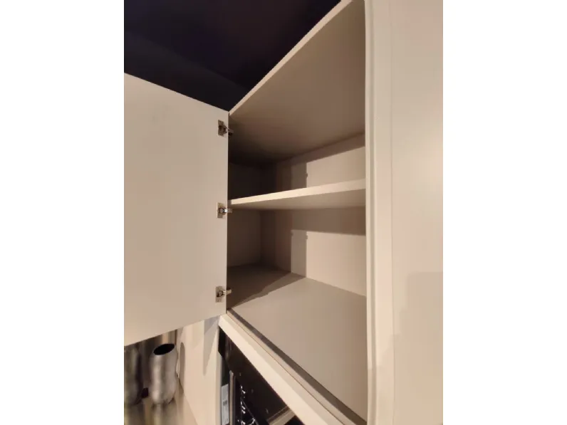 Cucina bianca moderna ad angolo Aran Volare a soli 18856 Euro