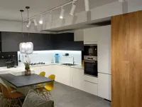 Cucina a prezzo ribassato ad angolo moderna Motus Scavolini