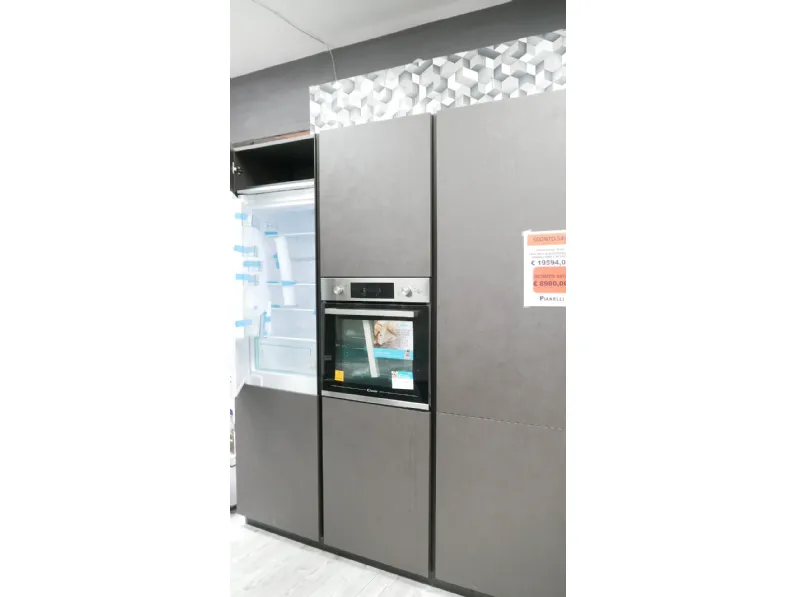 Cucina a PREZZI OUTLET in laminato materico Mobilegno -69%