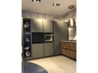 Cucina noce industriale ad angolo Lube cucine Immagina plus  a soli 7540