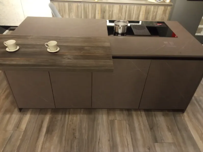 Cucina a prezzo ribassato ad angolo design Loft Arrex