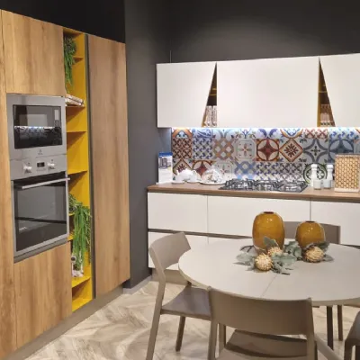 Cucina moderna ad angolo Infinity Stosa a prezzo ribassato