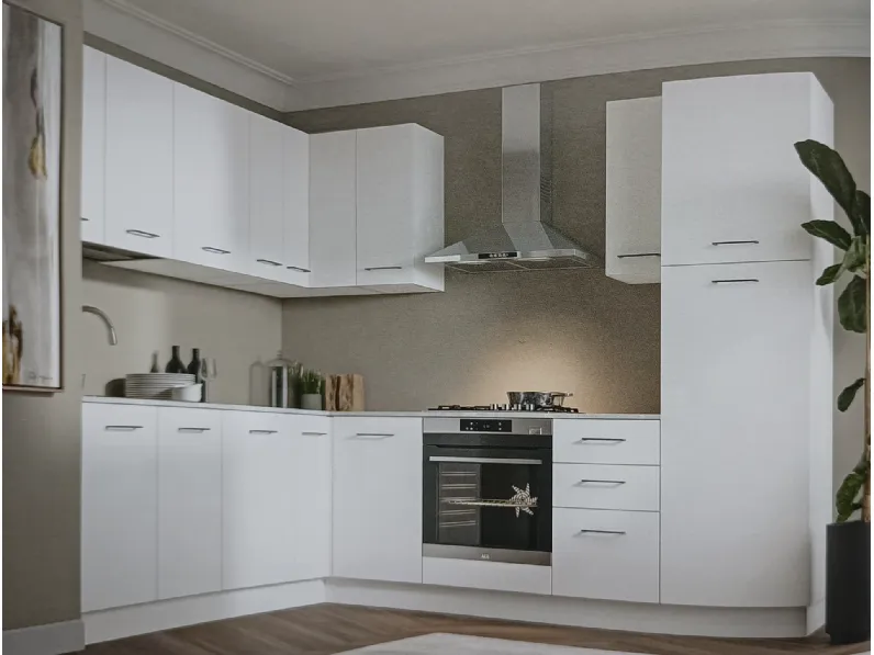 Cucina Loft angolo ad angolo Arrex con uno sconto imperdibile