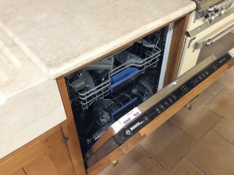 Cucina ad angolo in legno rovere chiaro Rovere a prezzo ribassato