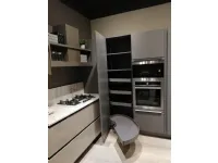 Cucina Round neck moderna tortora Lube cucine ad angolo scontata 53%
