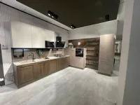 Cucina moderna lineare Cv 647 city e infinity Stosa a prezzo ribassato