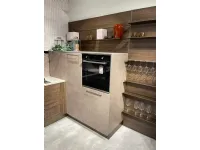 Cucina moderna lineare Cv 647 city e infinity Stosa a prezzo ribassato