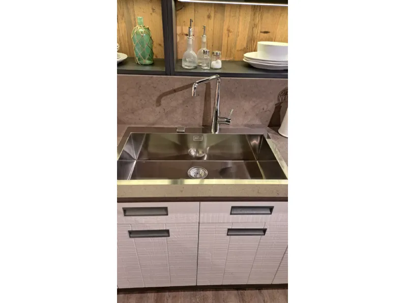 Cucina bianca design ad angolo Labcap Marchi cucine in offerta