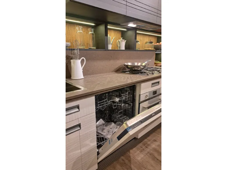 Cucina bianca design ad angolo Labcap Marchi cucine in offerta
