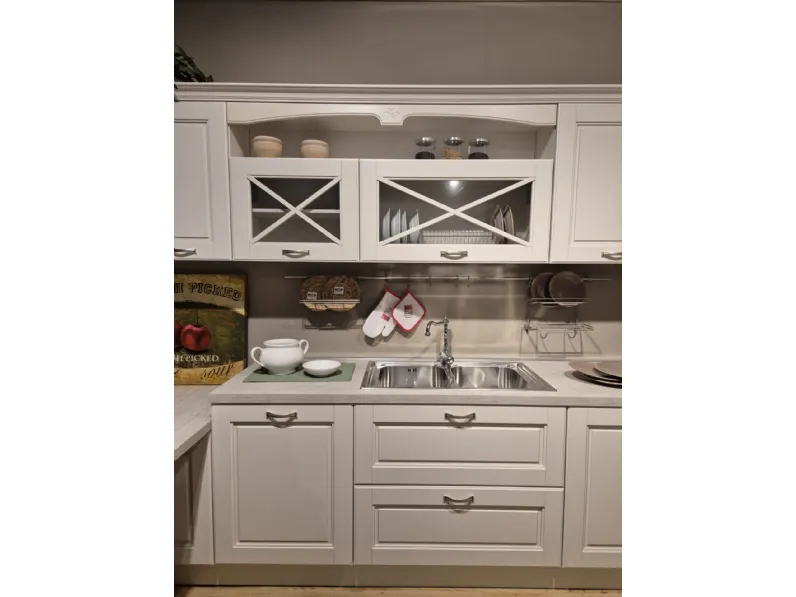 Cucina a prezzo ribassato ad angolo classica Agnese Lube cucine