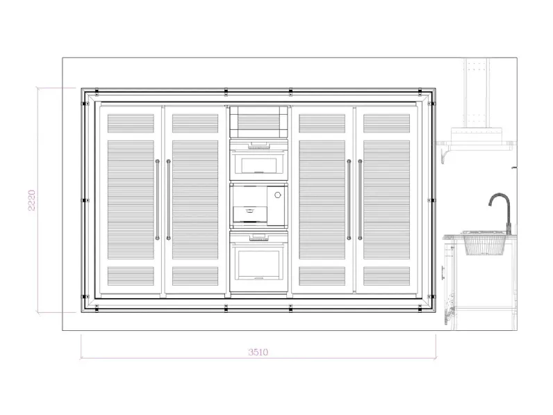 Cucina a prezzo scontato ad angolo classica Dekve  Marchi cucine