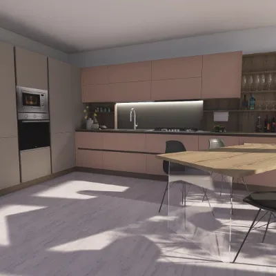 Cucina Cucina modello time e kali ad angolo Arredo3 con un ribasso imperdibile
