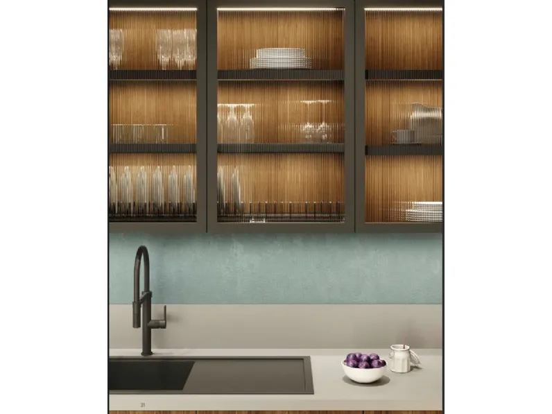 Cucina ad angolo moderna altri colori Artigianale Nex 2  a soli 17426 Euro
