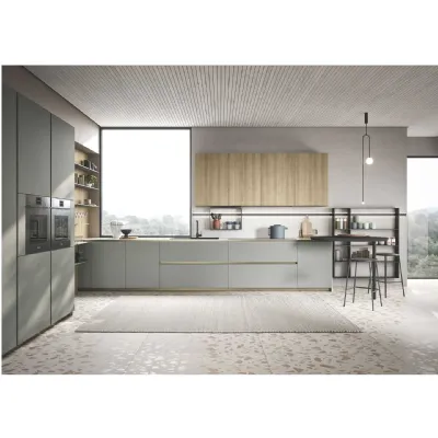 Cucina altri colori moderna ad angolo Emporio Dibiesse scontata