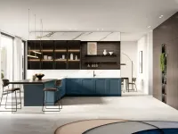 Cucina Meg 01 moderna altri colori Arredo3 con penisola scontata 33%