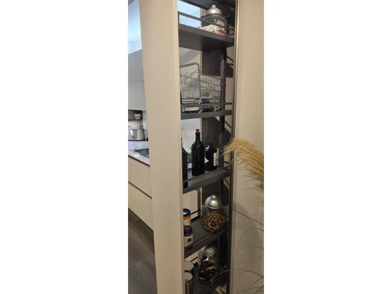 Cucina ad angolo moderna grigia Veneta Cucine Oyster a soli 10300 Euro