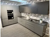 Cucina antracite moderna ad angolo Motus Scavolini a soli 13615 Euro