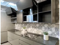 Cucina antracite moderna ad angolo Motus Scavolini a soli 13615 Euro