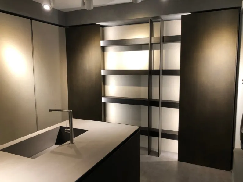 Cucina ad angolo in melaminico a prezzo scontato 50%