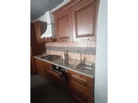 Cucina Evo cucine classica ad angolo noce in legno Telma