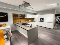 Cucina bianca moderna ad angolo Forma mentis Valcucine a soli 19900