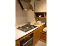 Cucina rovere chiaro moderna ad angolo Dialogo Veneta cucine a soli 8303