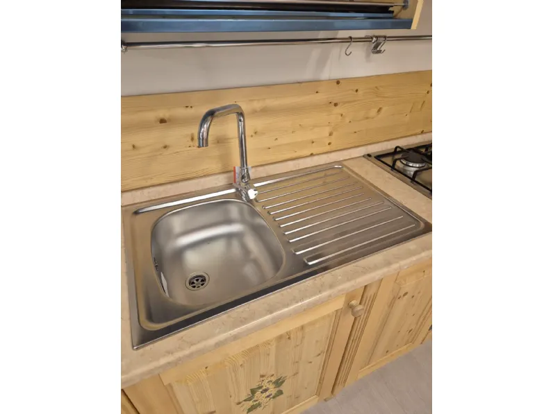 Cucina Collezione esclusiva Linea tre rustica PREZZO OUTLET scontata 50%