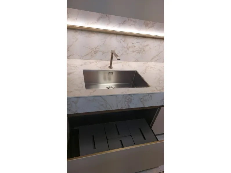 Cucina a prezzo ribassato ad angolo design Maxima 2.2 Cesar