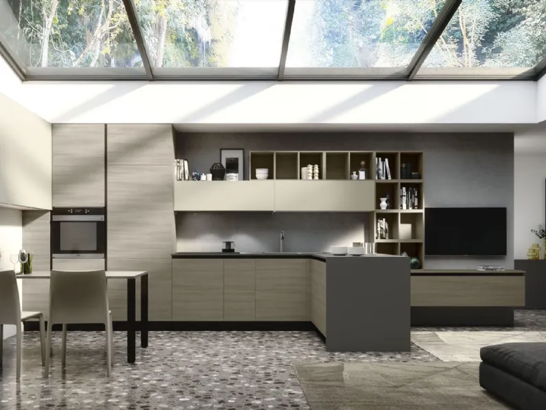 Cucina ad angolo design altri colori Artigianale Spot a soli 7597