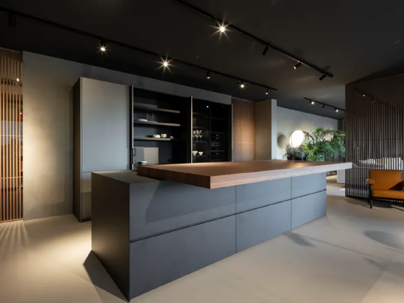 Cucina con isola design altri colori Collezione esclusiva M3 minimal a soli 35000 Euro