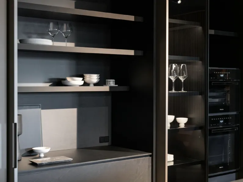 Cucina con isola design altri colori Collezione esclusiva M3 minimal a soli 35000 Euro
