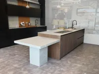 Cucina con isola Artigianale Cucina atelier wood tristrato abete SCONTATA 52%
